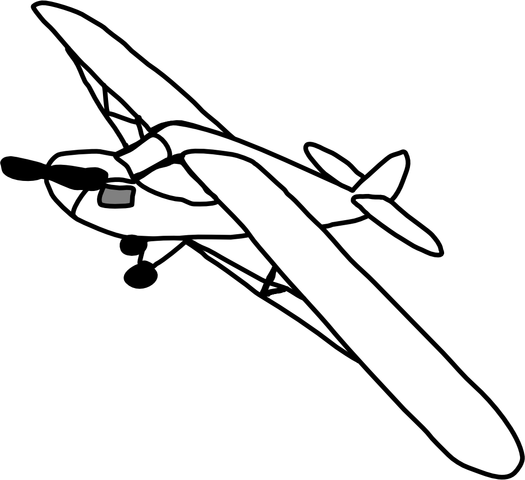 Nur Flugzeug